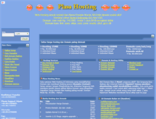 Tablet Screenshot of plasahosting.com
